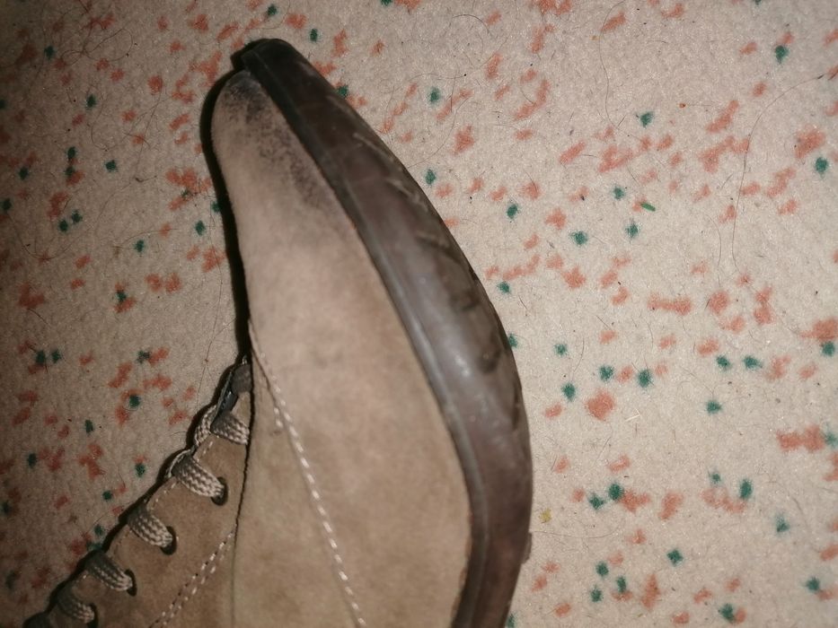 Естествен набук, зимни ботуши