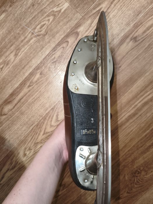 Коньки кожаные СССР