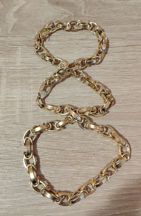 Нов златен ланец 14 карата .