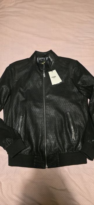 FENDI-Мъжко Кожено Яке.