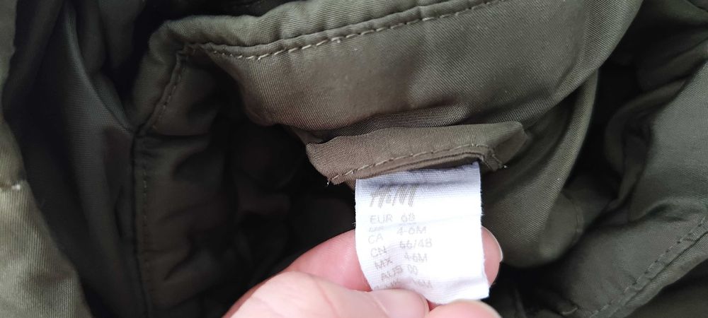 Две якета HM 4-9 месеца