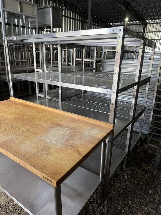 Стеллажи кухонные б/у