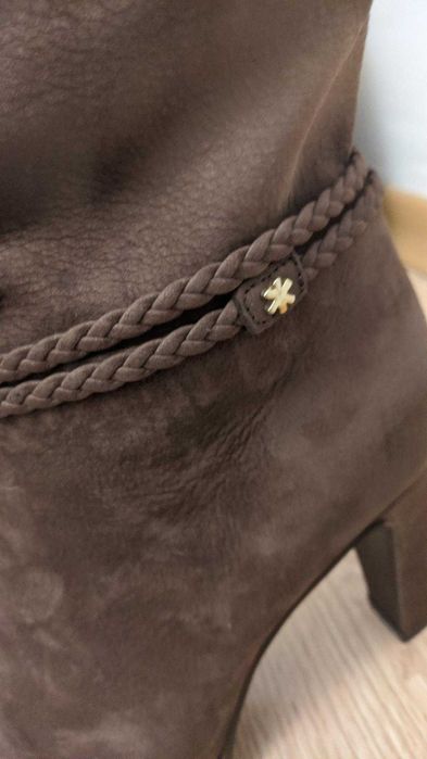 Cizme de dama din piele (marime 38)