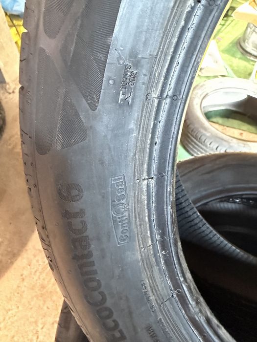 4 Anvelope Continental EcoContact 6 235/45 R18 94W – DOT 2020 – Vară – 80% profil