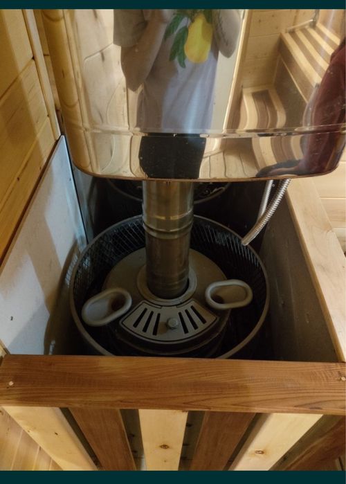 Новенькая Баня на дровах !!!