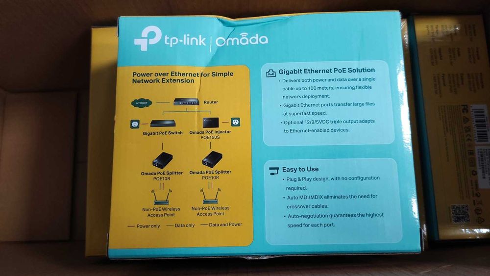 PoE Сплитер TP-Link | TL-PoE10R