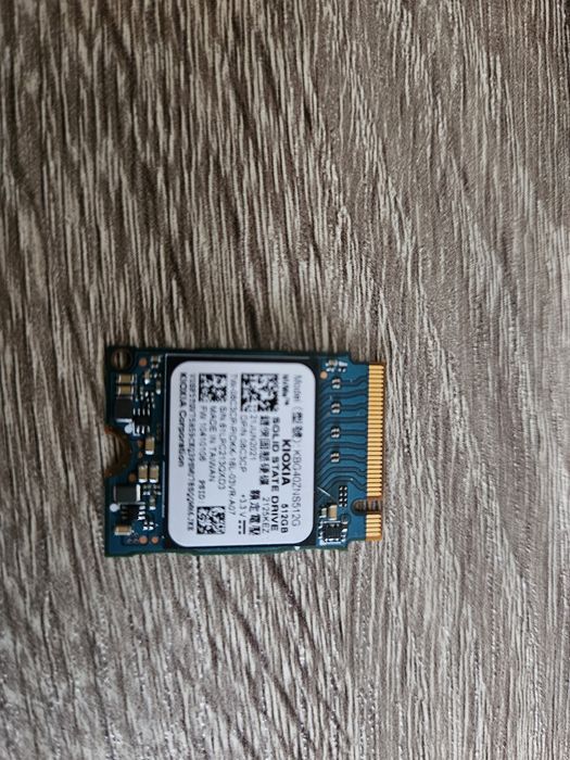 Ssd 512 gb nvme M.2 kioxia