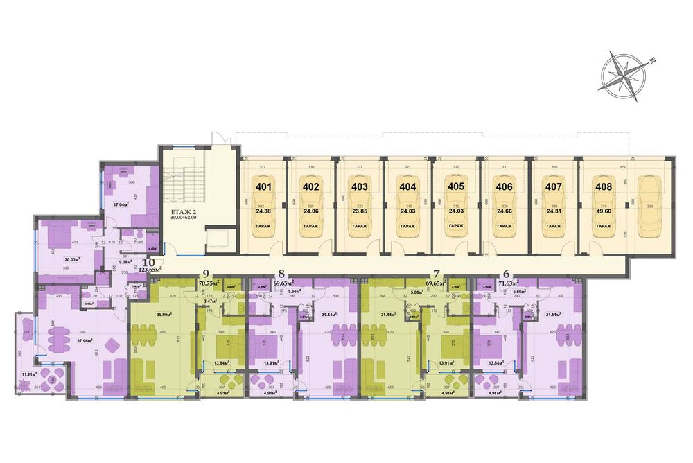 Продава се Тристаен апартамент в к.к. Слънчев ден - 144 кв.м за 2089 €/кв.м - Снимка #7