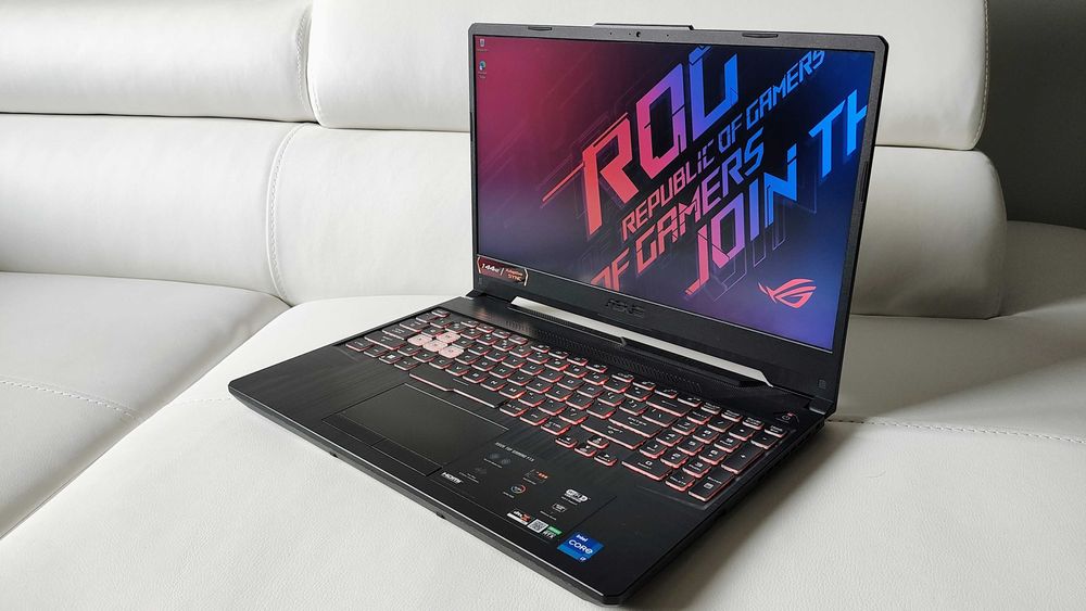 Laptop gaming Asus TUF, intel core i7-11800H, video 6 GB RTX 3060