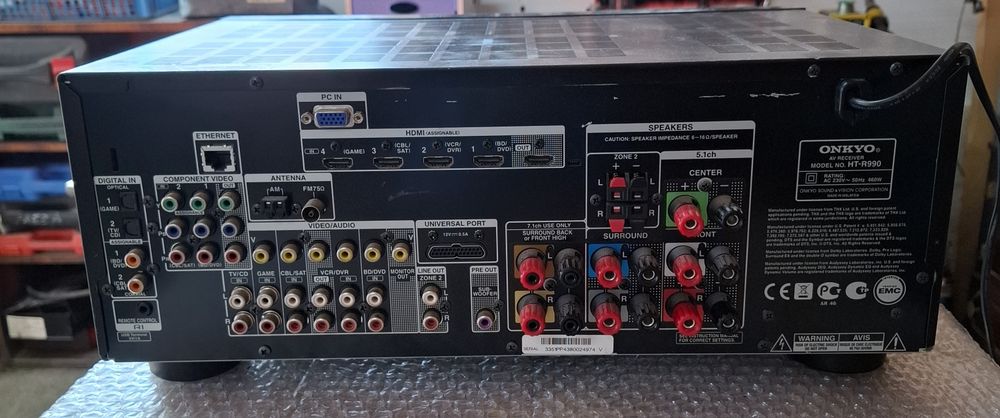 Stație putere audio Onkio HT R990 120w 7 canale Merisor • OLX.ro