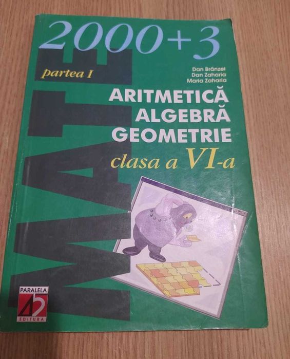 Set cărți și manuale matematică