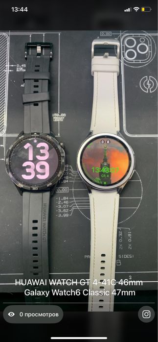 Huawei watch 4 : Galaxy watch 6