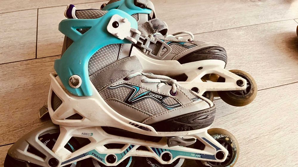 Role Oxelo FIT 3 copii stare foarte bună.