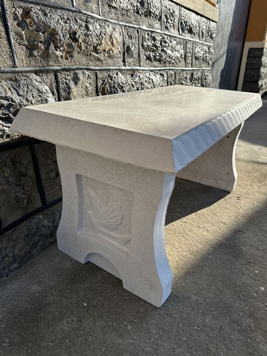 Vand Banca Beton 3 piese