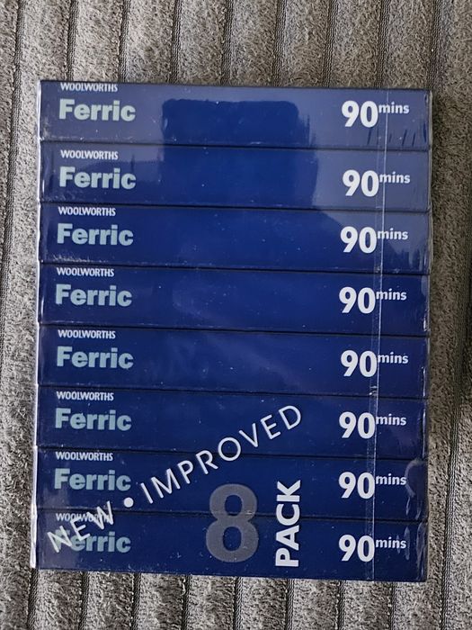 8 Casete Audio Ferric UK