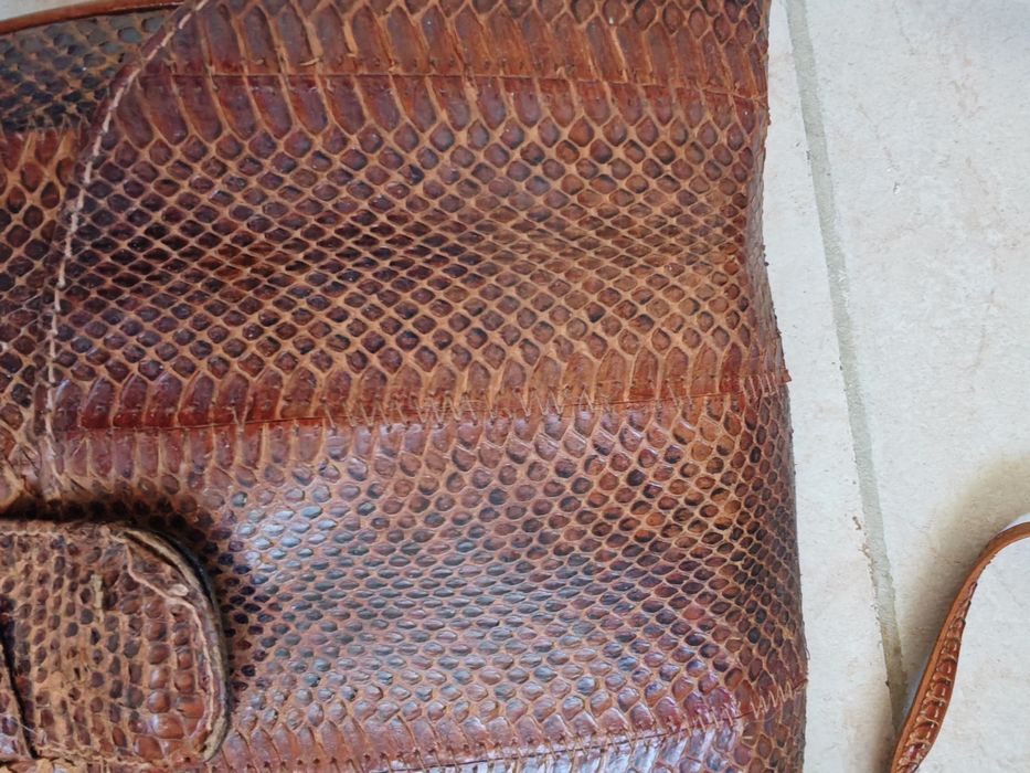 Geanta vintage din piele