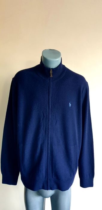 POLO Ralph Lauren Wool Full Zip  L НОВО ОРИГИНАЛ Мъж Вълнени с цял цип