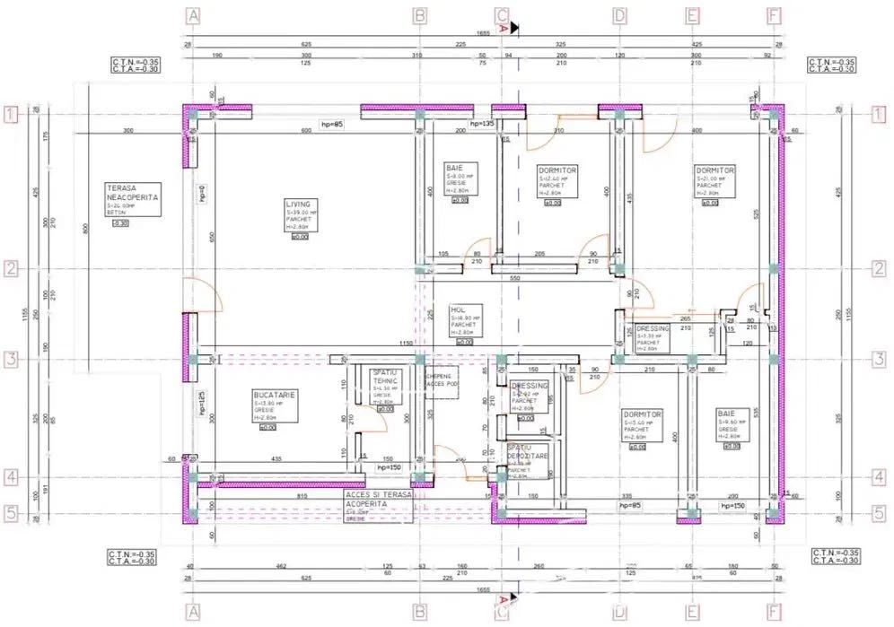 Casa individuala 191 mp, teren 940 mp