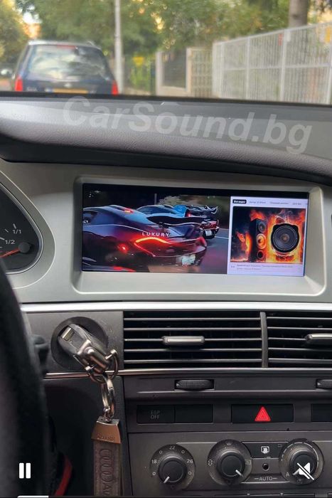 Audi A6 C6 – 8.8” Android 15 Мултимедия CarPlay А6 Навигация Андроид