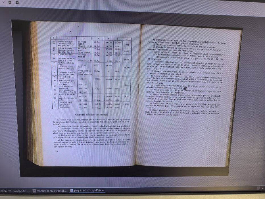 Manual reparații utb 445