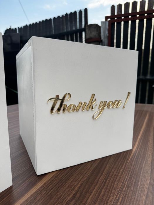 Cutie  Dar Nuntă - Lemn