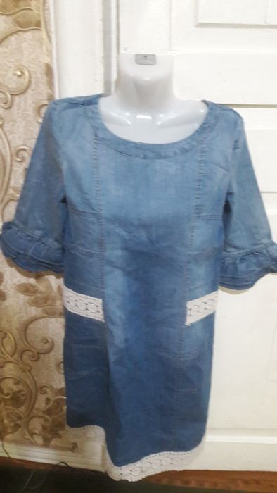 Модная платья. ЖИНСИ