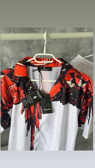 Compleu Marcelo Burlon S camasa pantalon scurt