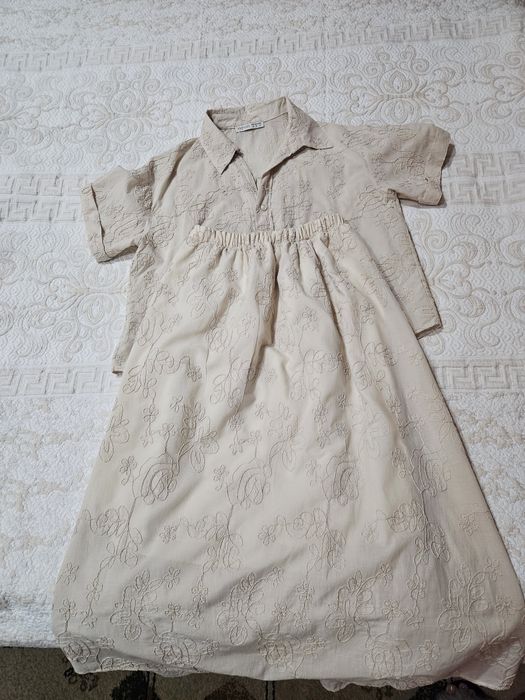 Двойка хлопок шитье