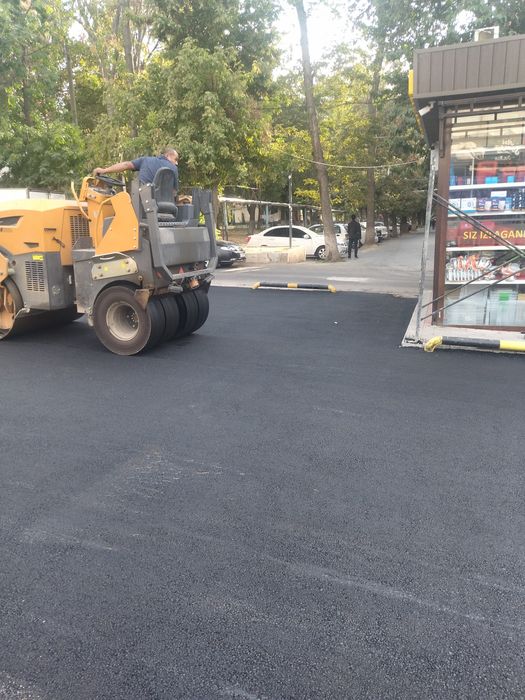 Asfalt yotqizish va latok  bardiyor ustanovka