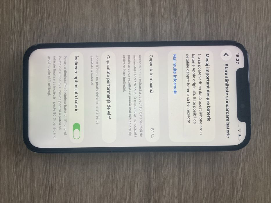 Vand iphond 12 , 81 % sanatatea bateriei 64 g - perfect functional