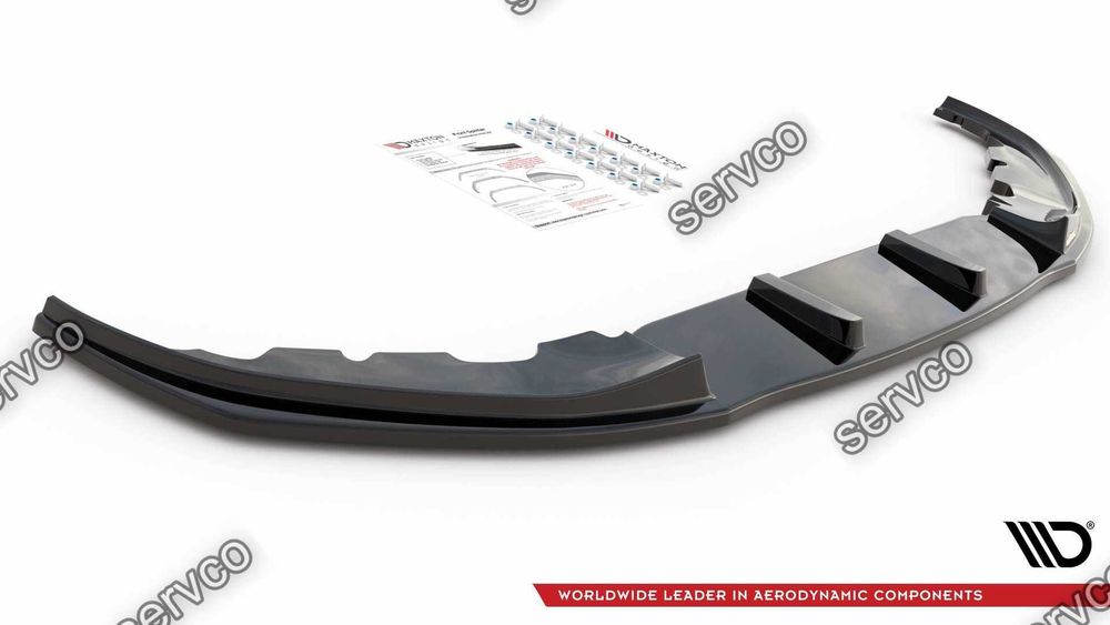 Prelungire bara fata Bmw Seria 7 G11 M-Pack 2015-2018 v2 Maxton Design