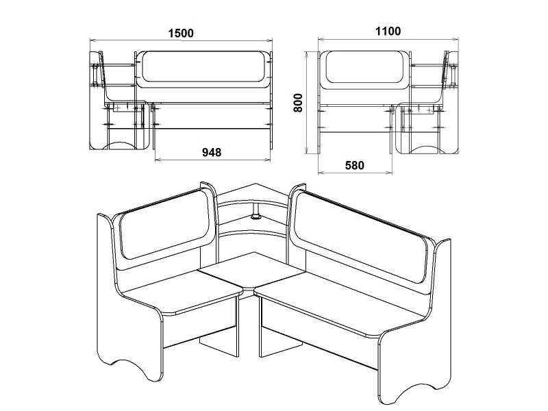 Нов! Кухненски ъгъл Компанит София