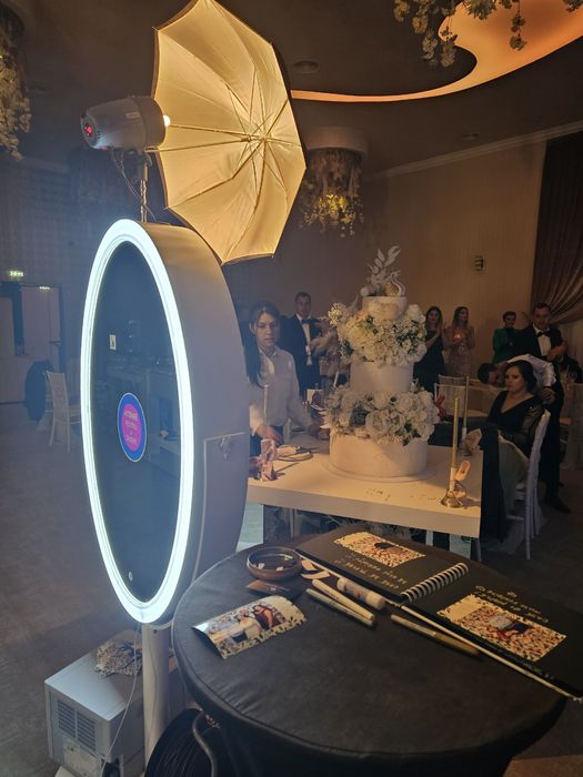 Vand afacere la cheie( oglinda foto, masina fum greu, audio guestbook)