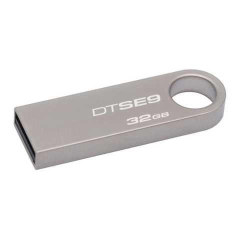 Kingston - Метална флашка DATATRAVELER SE9 32GB