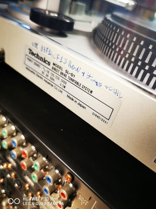 Pick up Technics SL-D1, impecabil