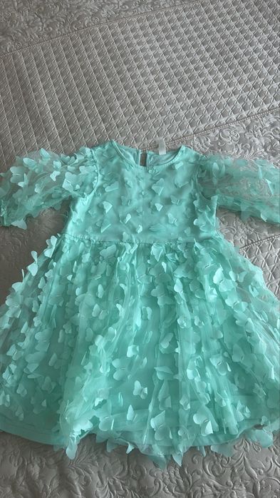 Детские платья в пайедках, бабочки