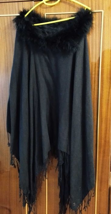 Дамско палто, черно два модела