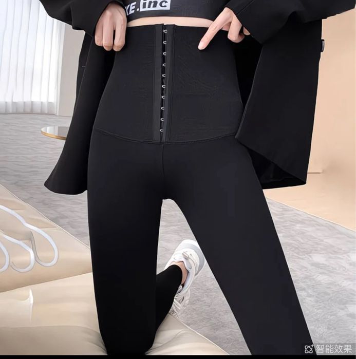 Лосины с корсетным поясом