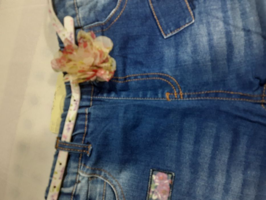 Брючки джинсовые девочковые