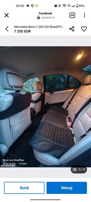 Mercedes-Benz C 200 CDI BlueEfficiency 

Echipare AvantGarde, din 2012,