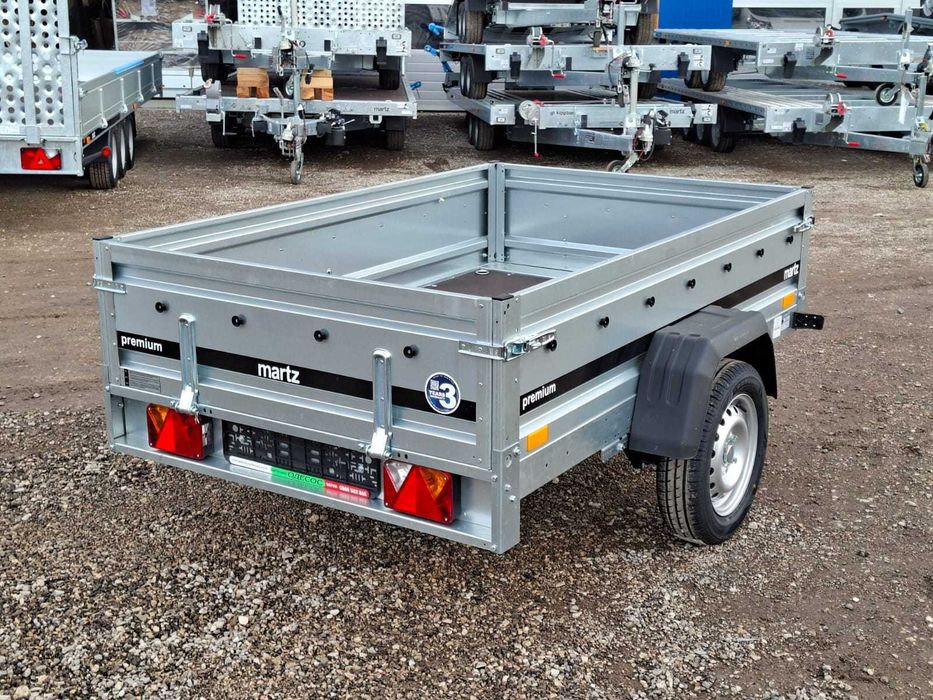 НОВО ремарке с ресьори и амортисьори