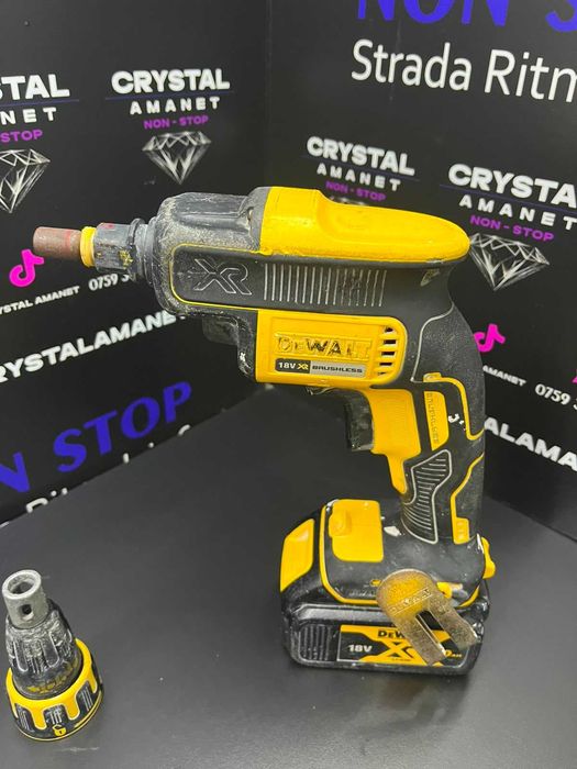 Mașină de înșurubat pentru gips-carton DeWalt DCF620 18V XR