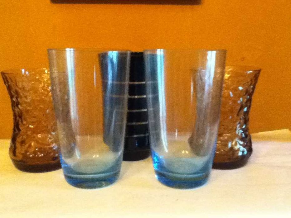 Редкие оригинальные изделия из цветного. фигурного стекла См. фото