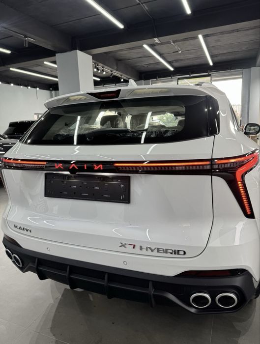 Kaiyi x7 gibrid qora oq mokriy
