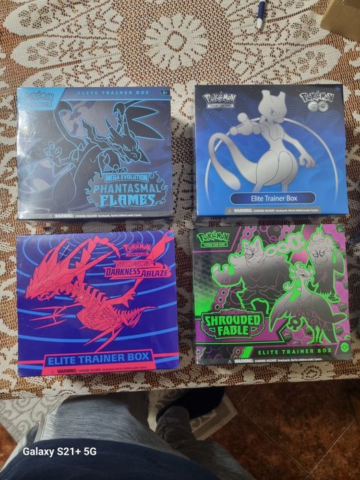 Pokemon etb de colectie