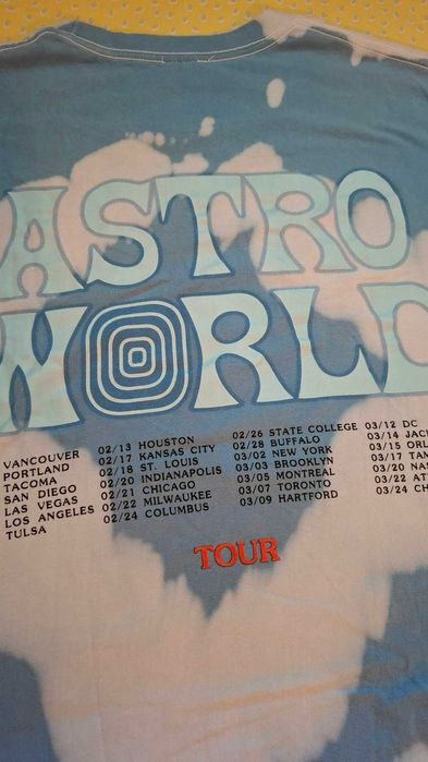 Travis Scott Astroworld тениска