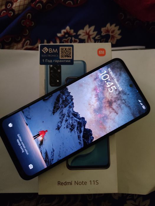 Redmi note 11 s holati ideal 6/128