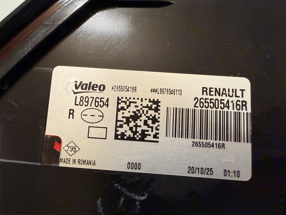 Stop stânga și dreapta Dacia Duster 3 2024/2026 265559174R/265505416R