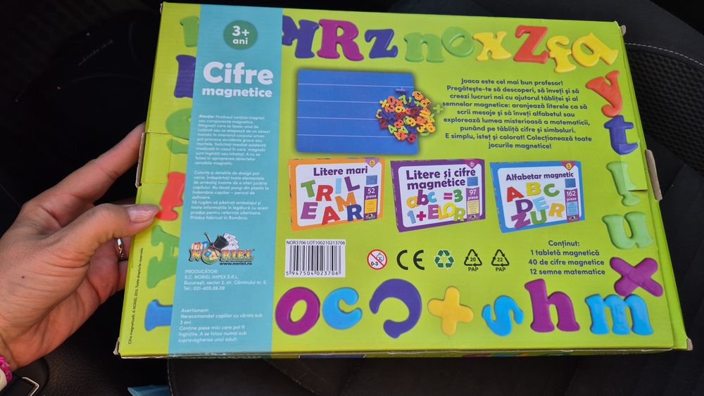 Tabla magnetica cu cirencester si litere