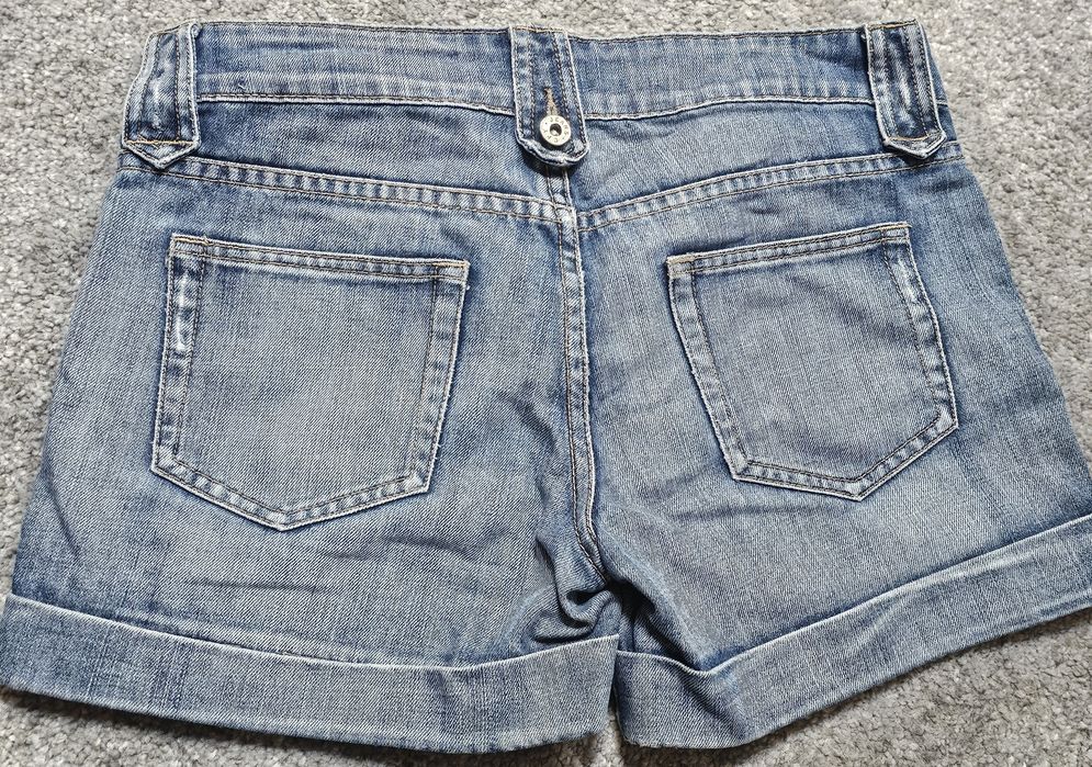 Blugi scurți albaștri